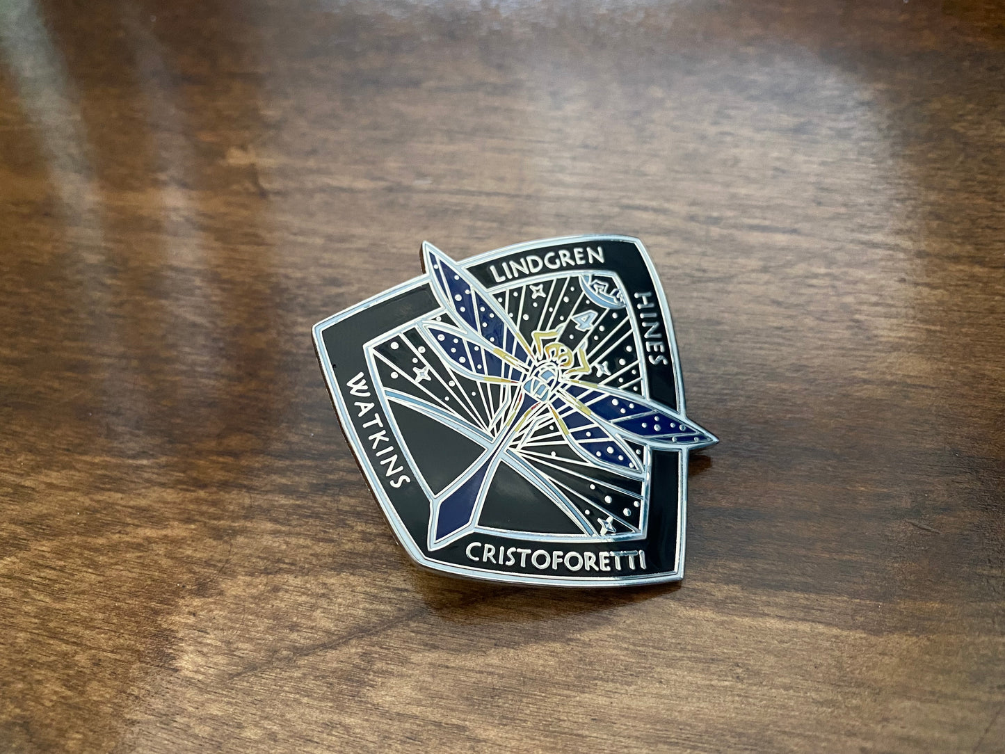NASA Crew-4 USCV-4 Mission Patch Hard Enamel Pin