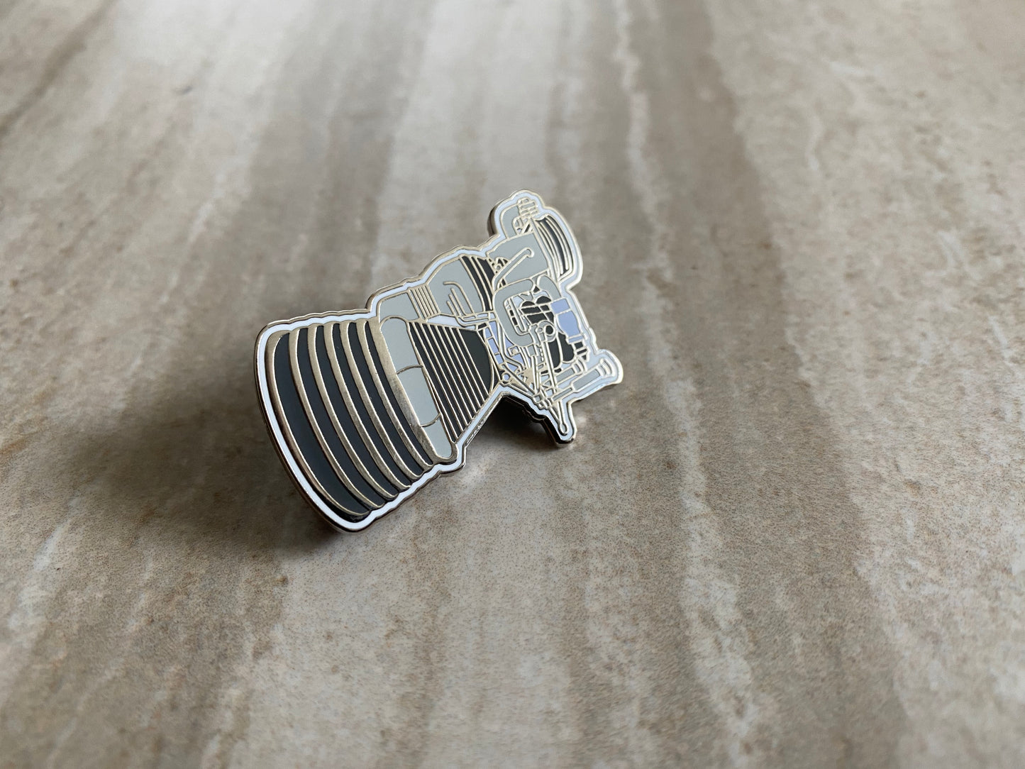 F-1 Engine (Saturn V 1st Stage) Hard Enamel Pin