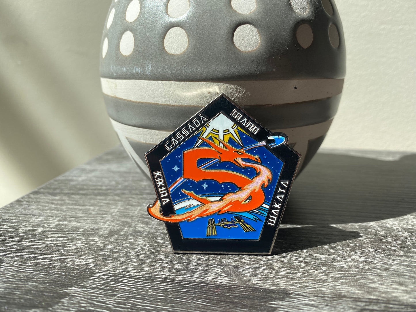 NASA Crew-5 USCV-5 Mission Patch Hard Enamel Pin