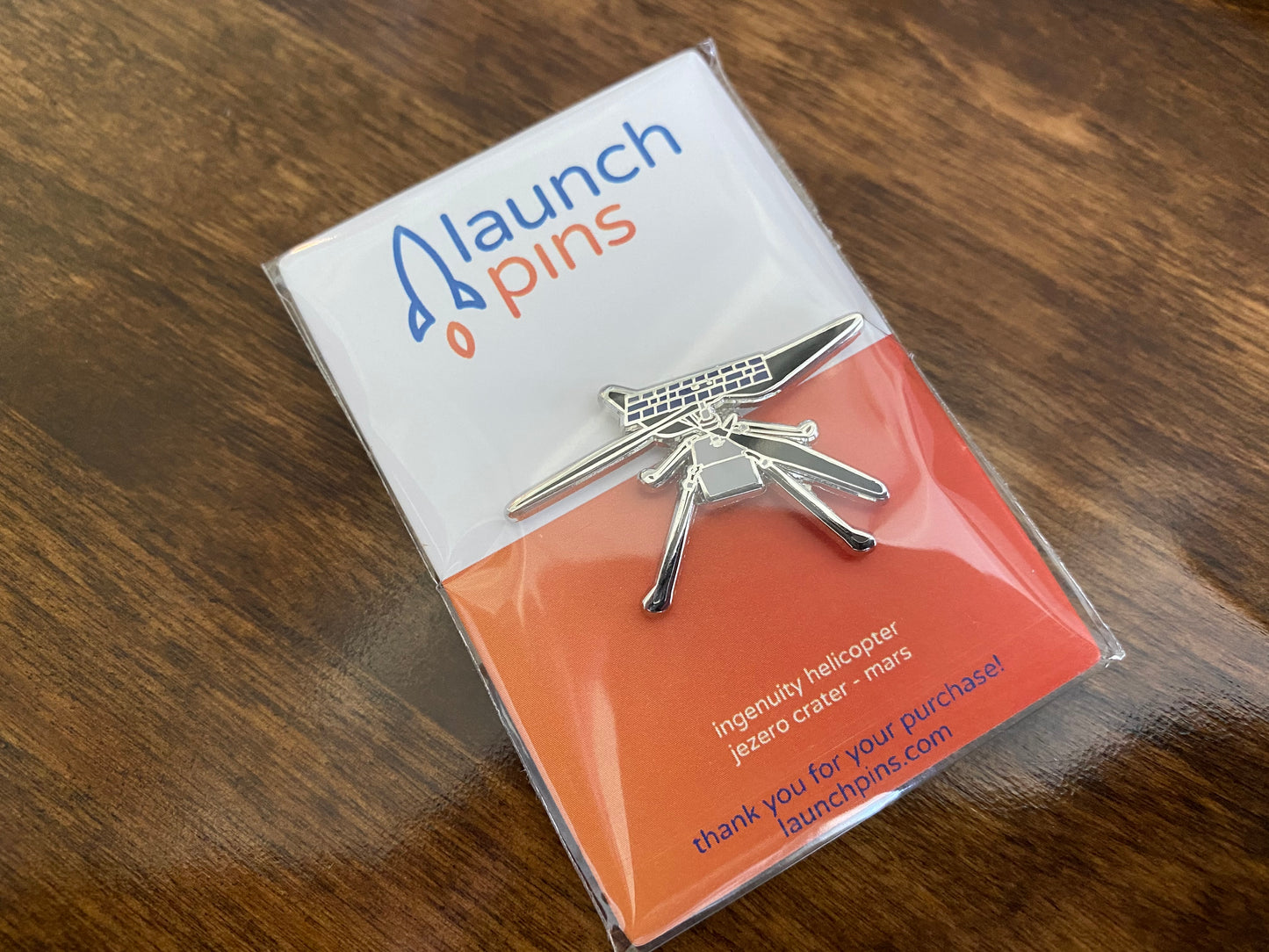 Ingenuity Helicopter Hard Enamel Pin