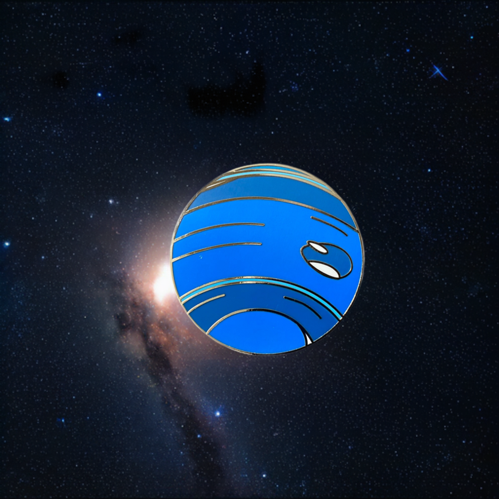 Neptune Hard Enamel Pin