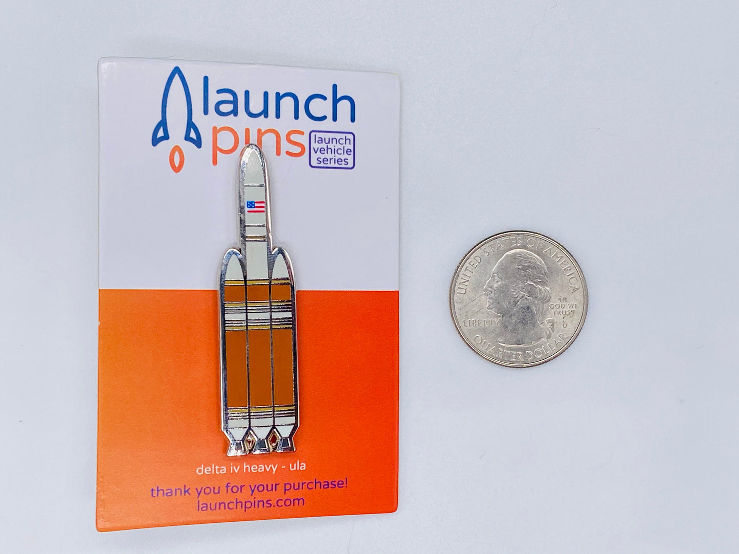 ULA Delta IV Heavy Enamel Pin