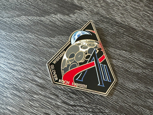 NASA Artemis II Mission Patch Hard Enamel Pin