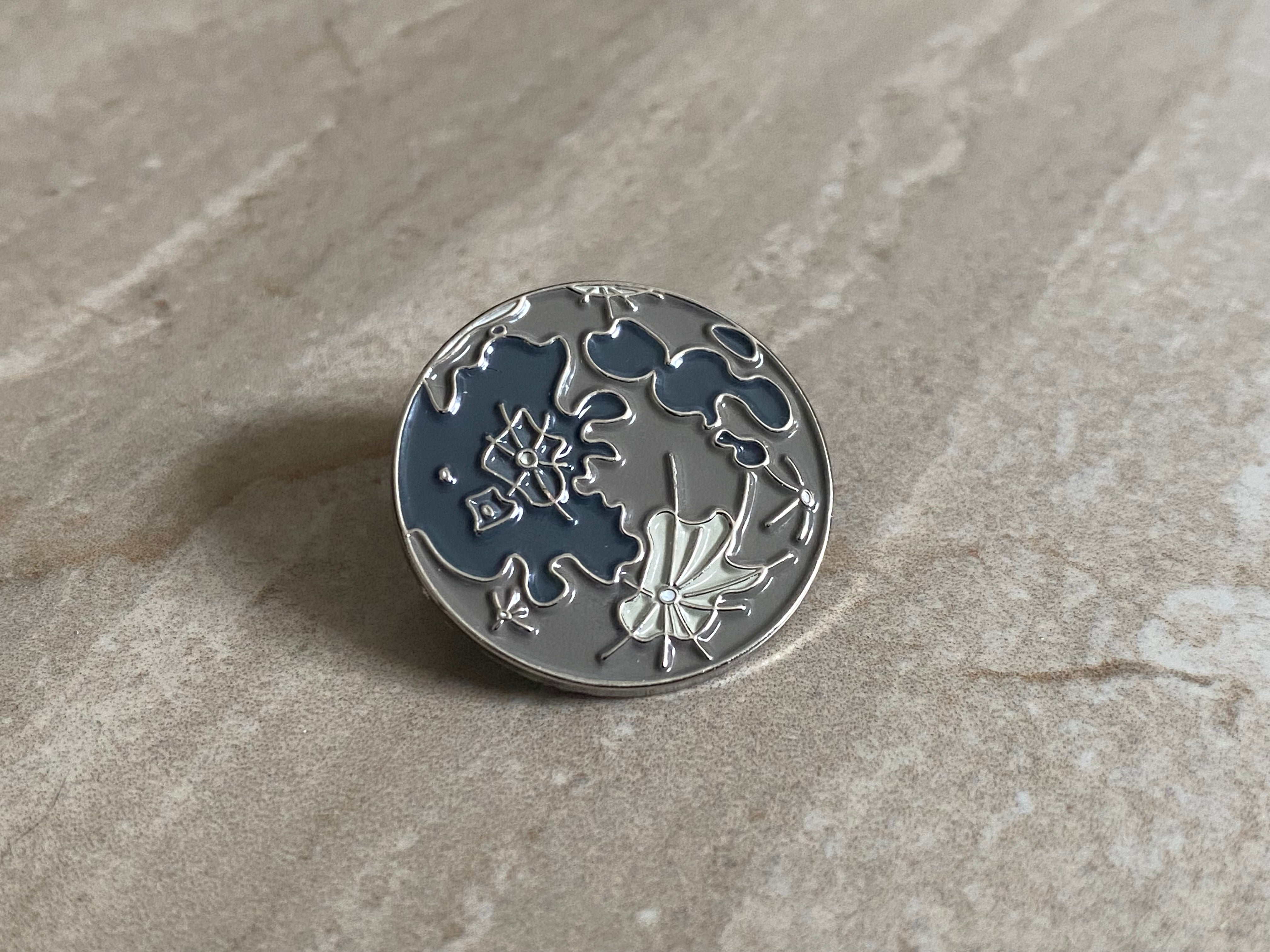 Moon Soft Enamel Pin – Launch Pins