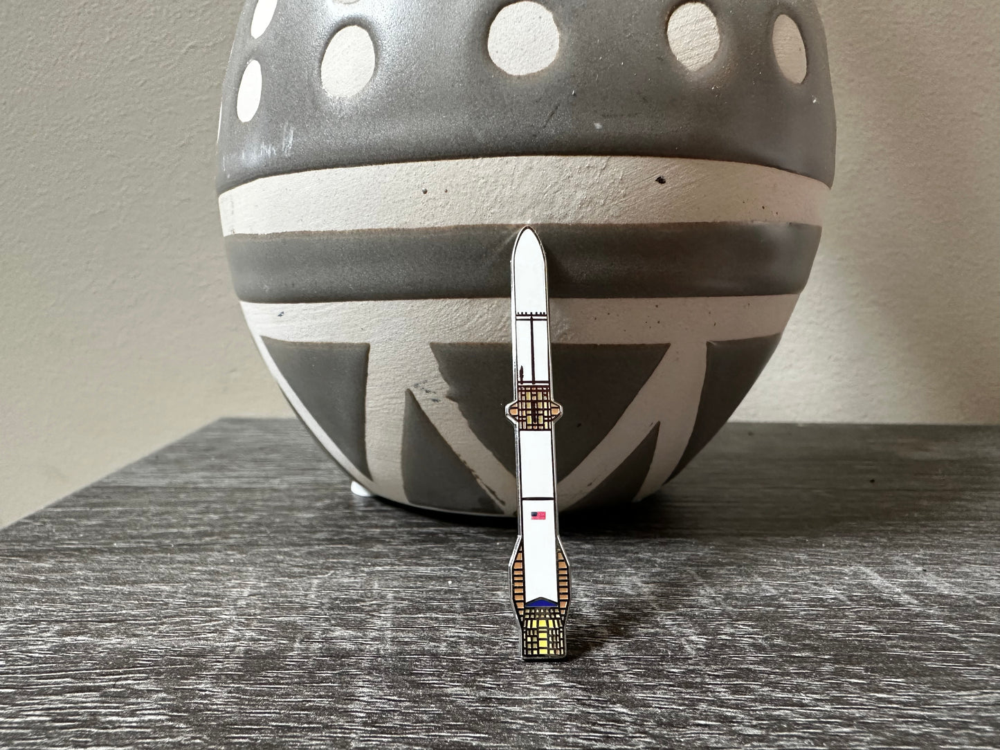 New Glenn Launch Vehicle Enamel Pin