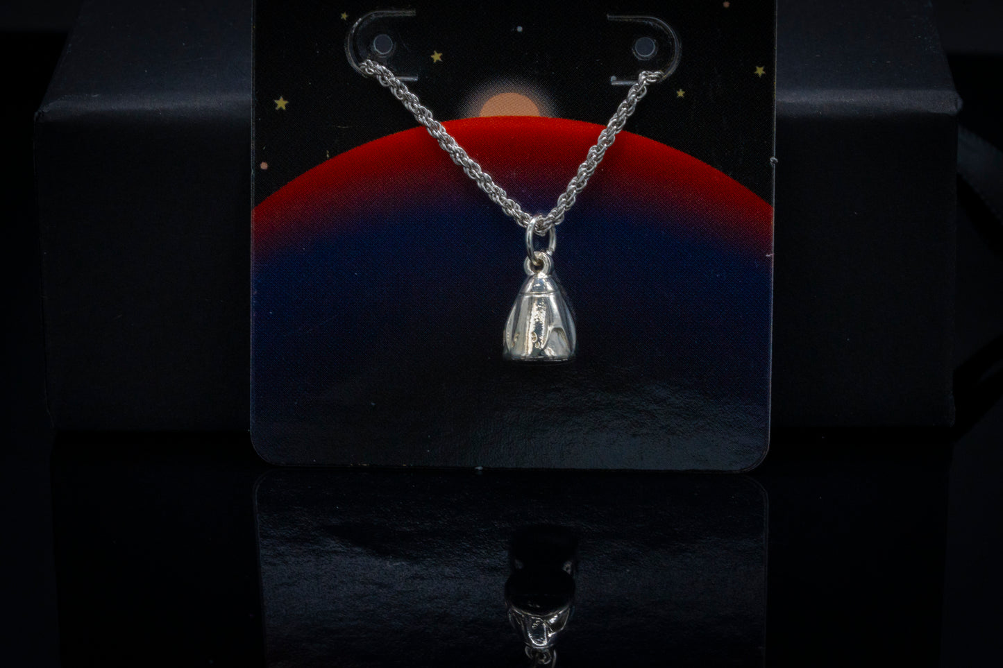 Commerical Crew Silver Necklace
