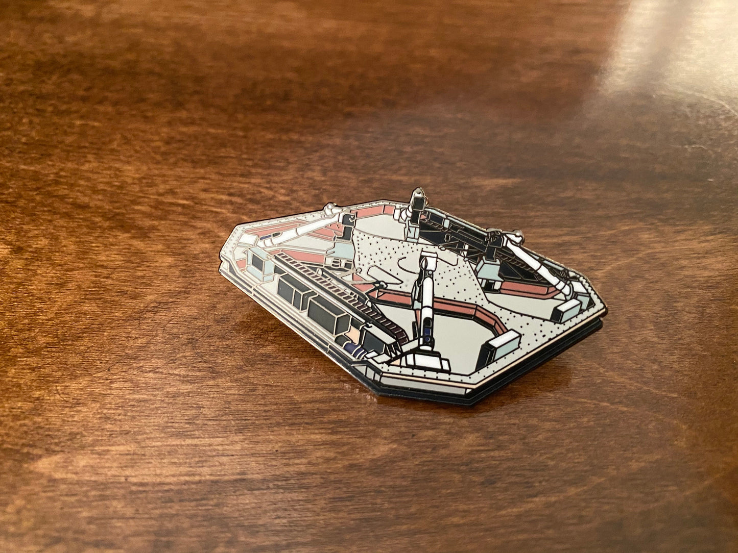 Octagrabber Enamel Pin