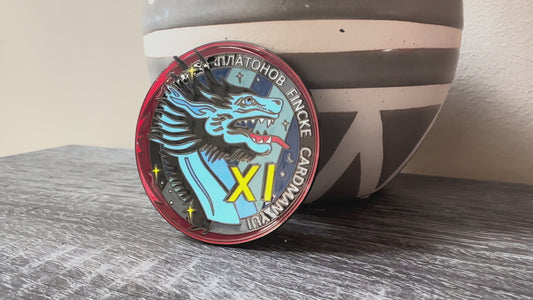 NASA Crew-11 USCV-11 Mission Patch Hard Enamel Pin
